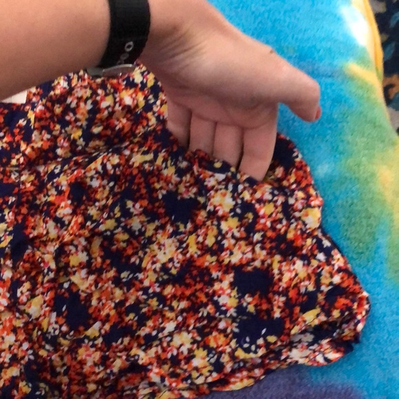 Summer Floral Shorts Cotton multicolored - Picture 3 of 4